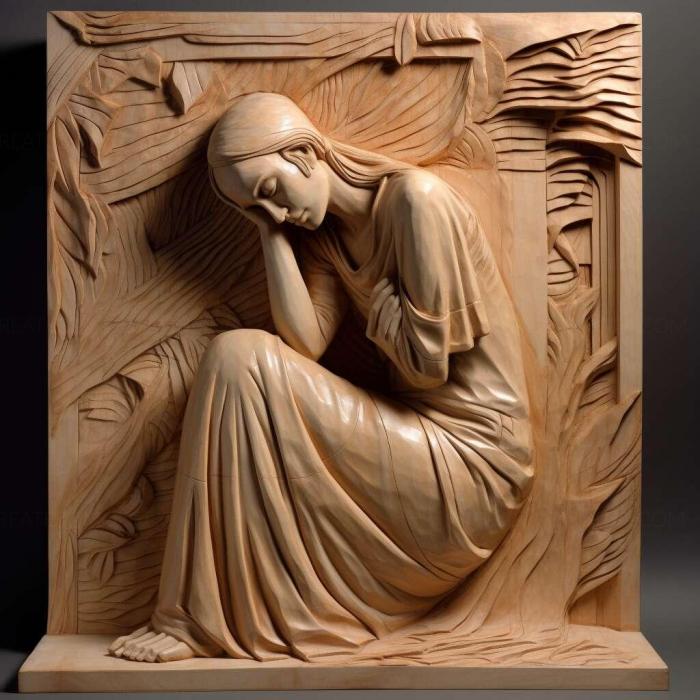 نموذج ثلاثي الأبعاد لآلة CNC 3D Art 